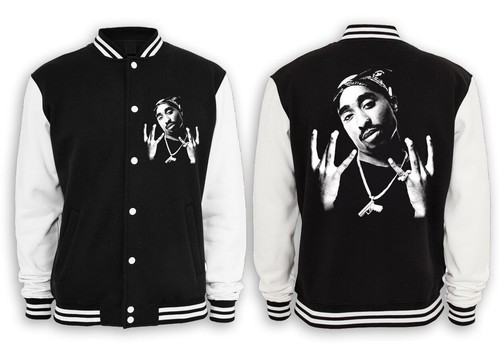 2pac collegejacke - 2pac,