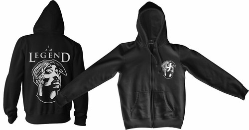 Iam legend zipperjacke 2pac - legend, zipperjacke-2pac