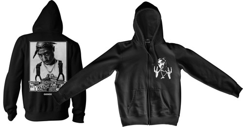 2pac zipper jacke - 2pac,